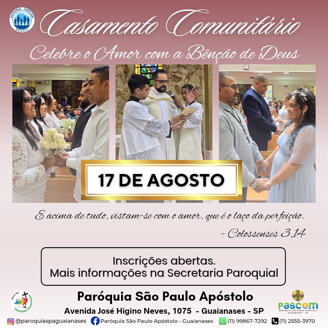 casamento comunitario