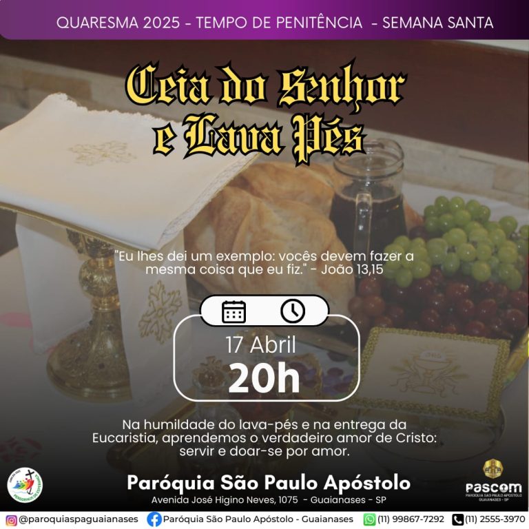ceia do senhor lavapés